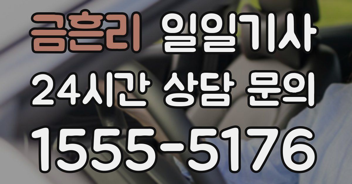 일일대리기사