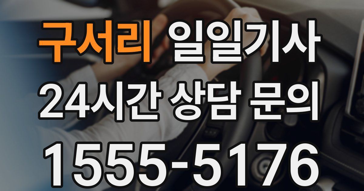 일일대리기사