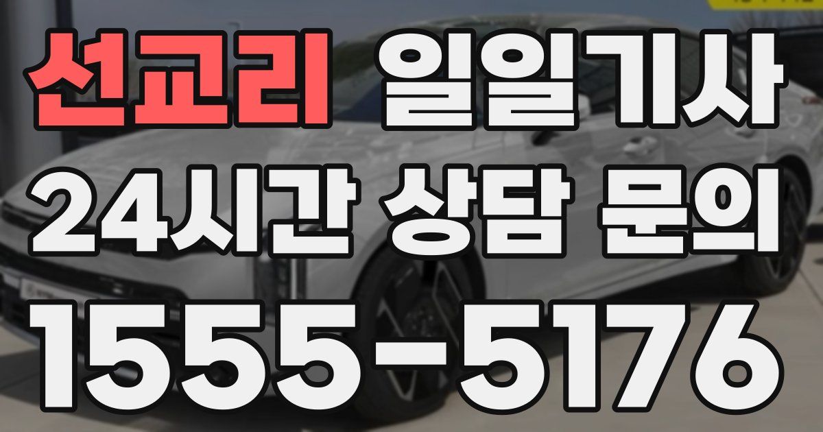 일일대리기사