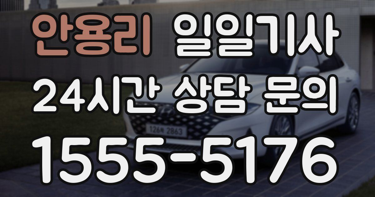 일일대리기사