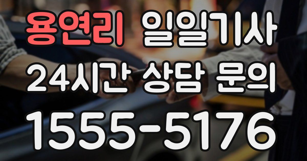 일일대리기사