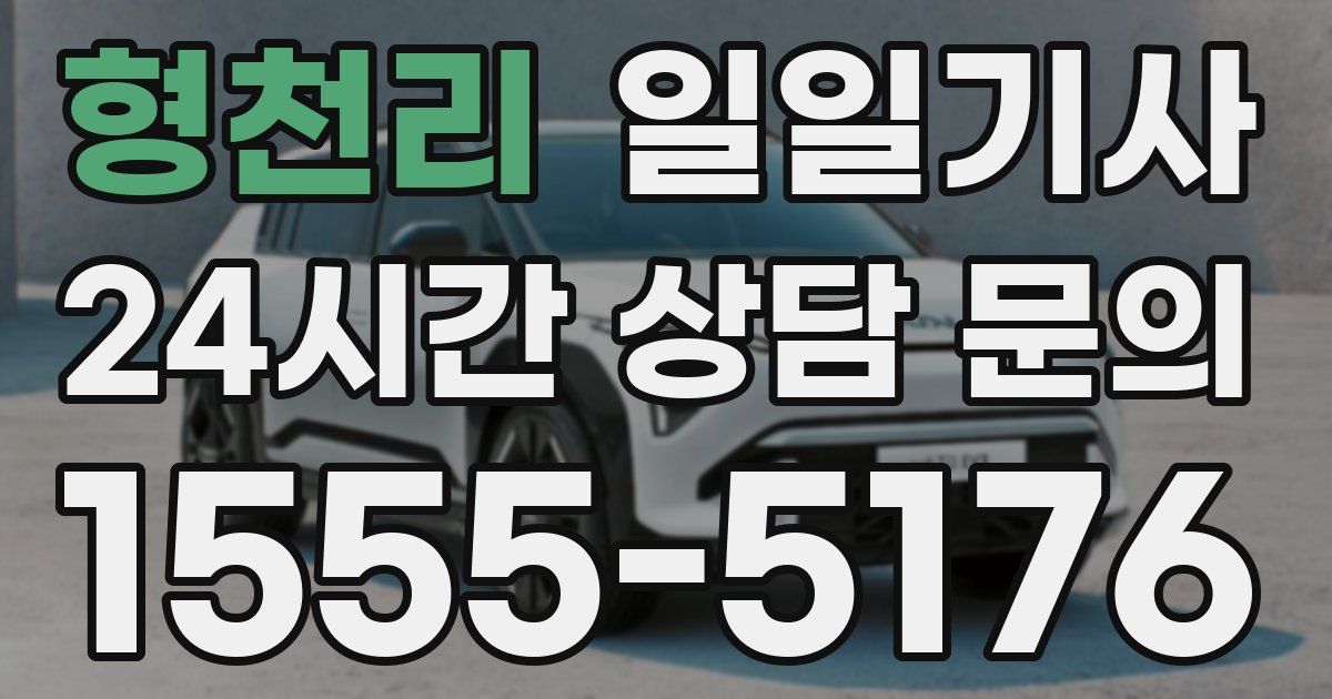 일일대리기사