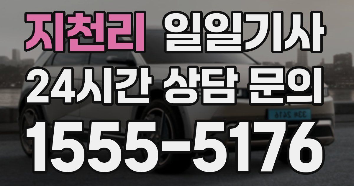 일일대리기사