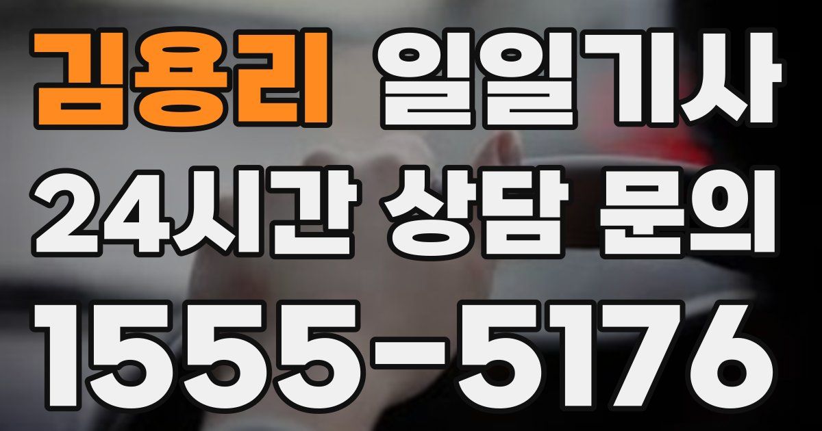 일일대리기사