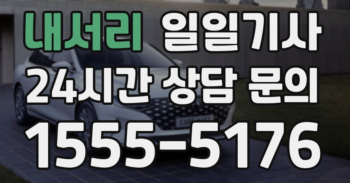 일일대리기사
