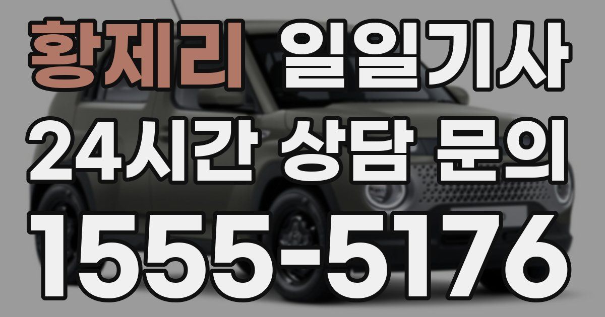 일일대리기사