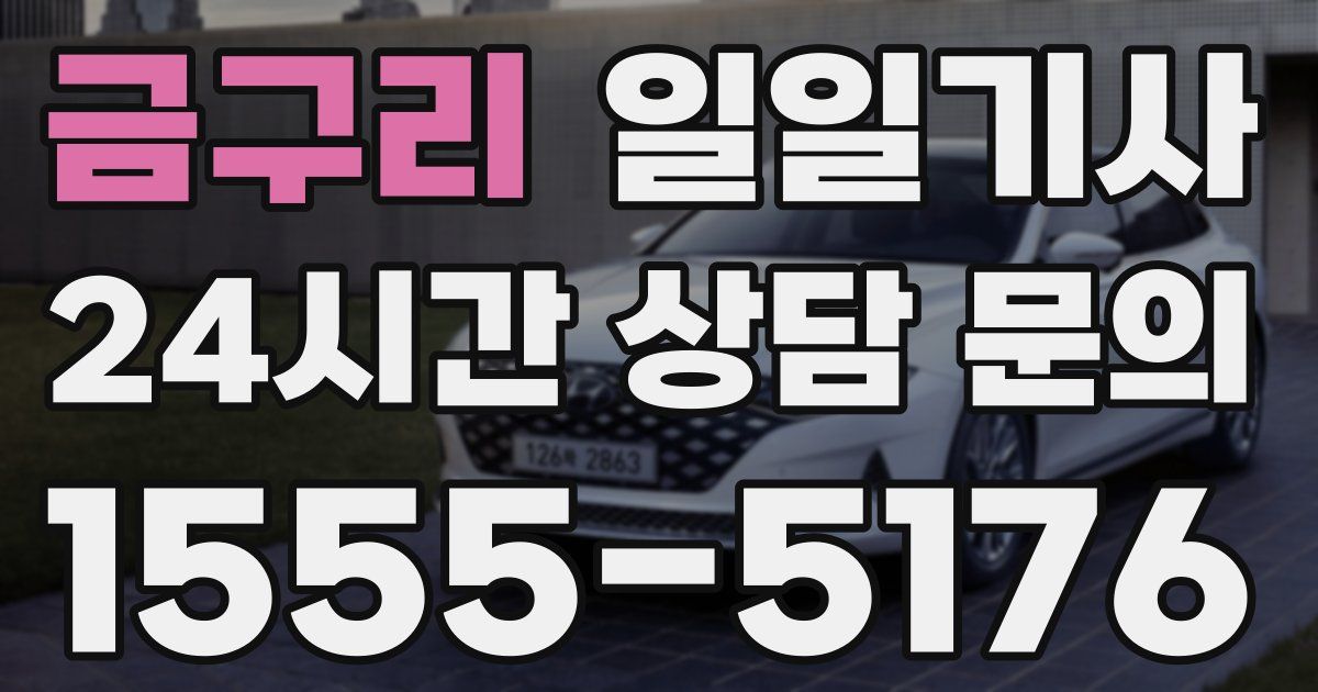 일일대리기사