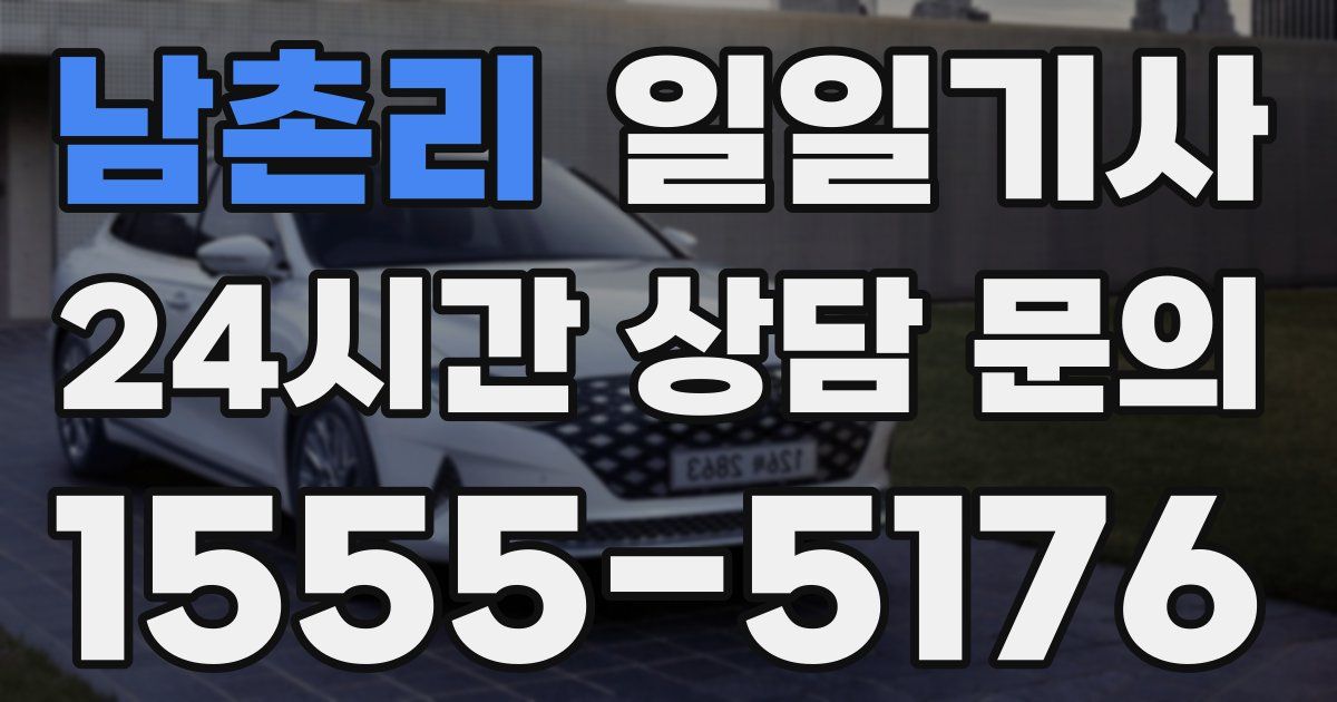 일일대리기사