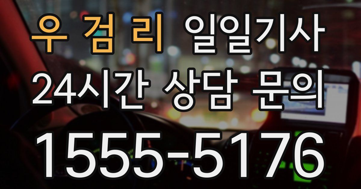 일일대리기사