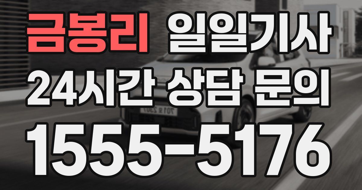 일일대리기사