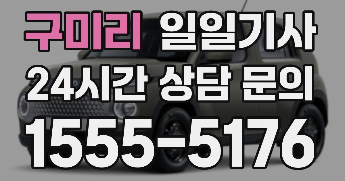 일일대리기사
