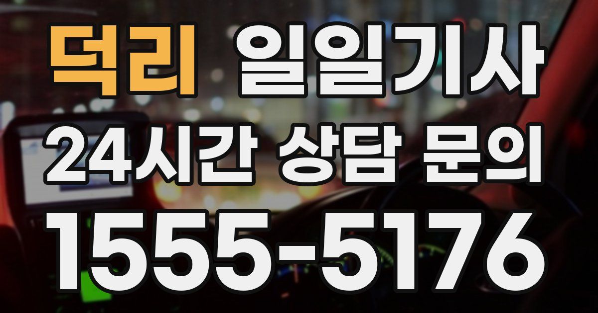 일일대리기사