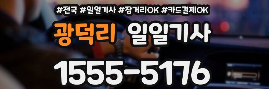 광덕리 일일기사