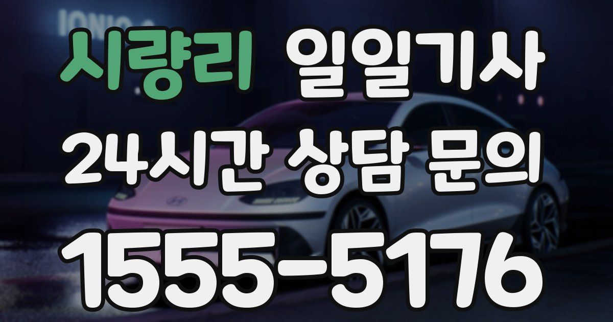 일일대리기사
