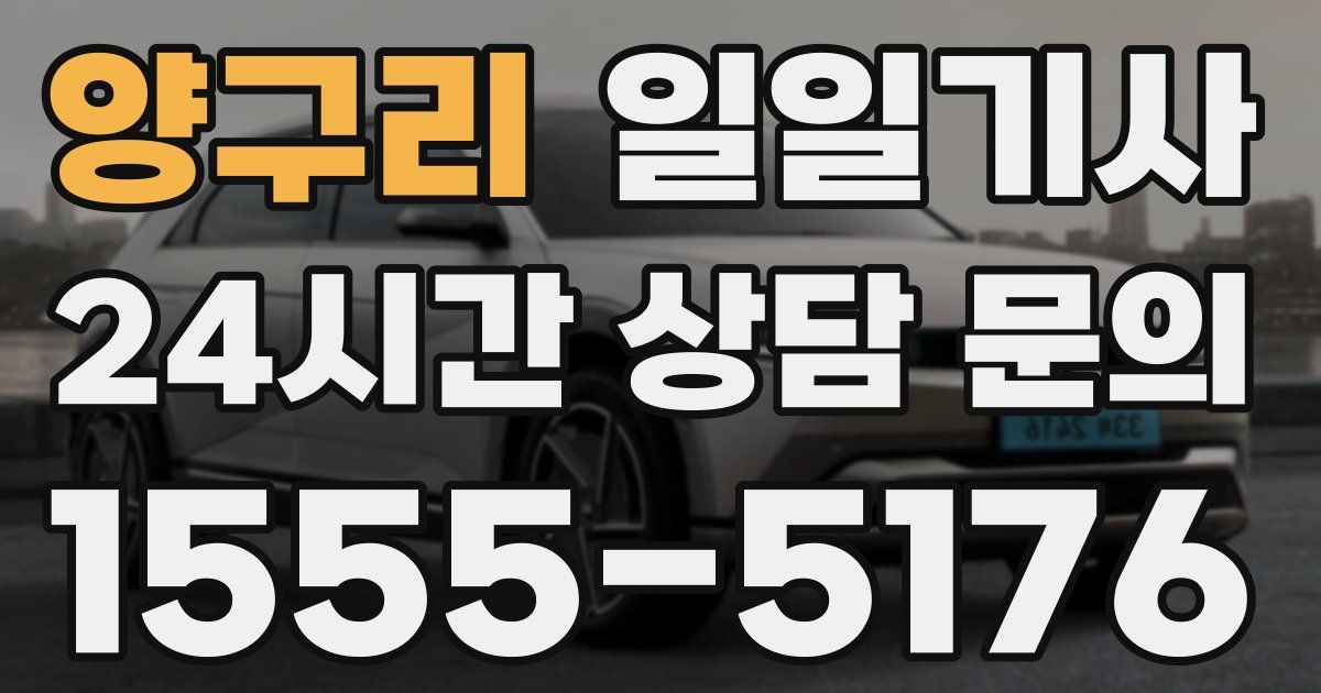 일일대리기사