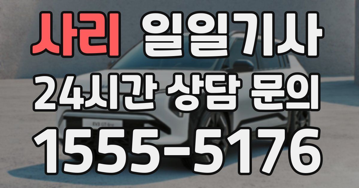 일일대리기사