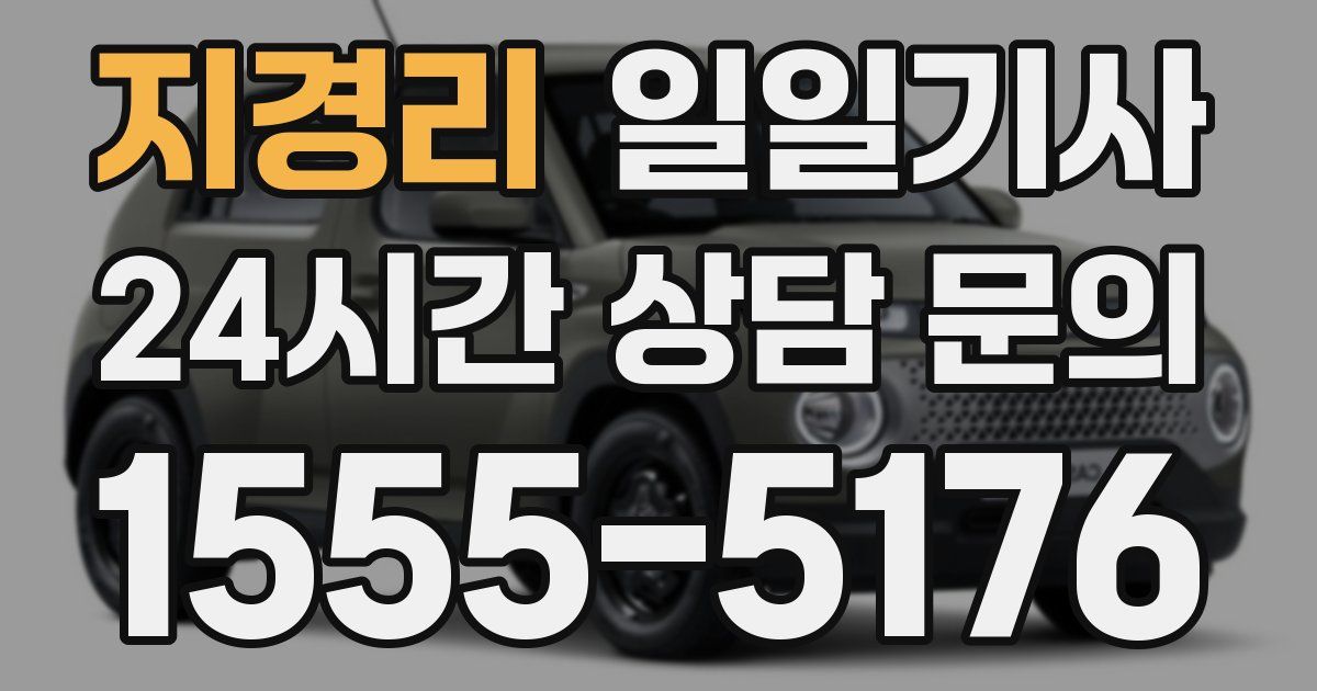 일일대리기사
