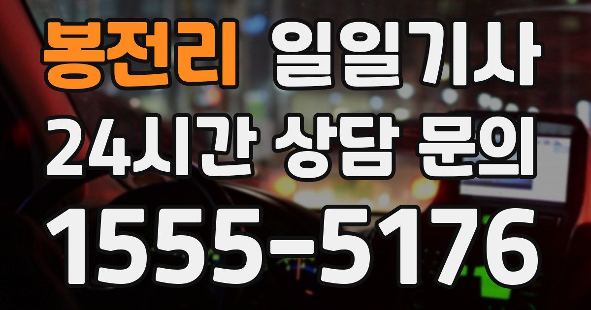 일일대리기사