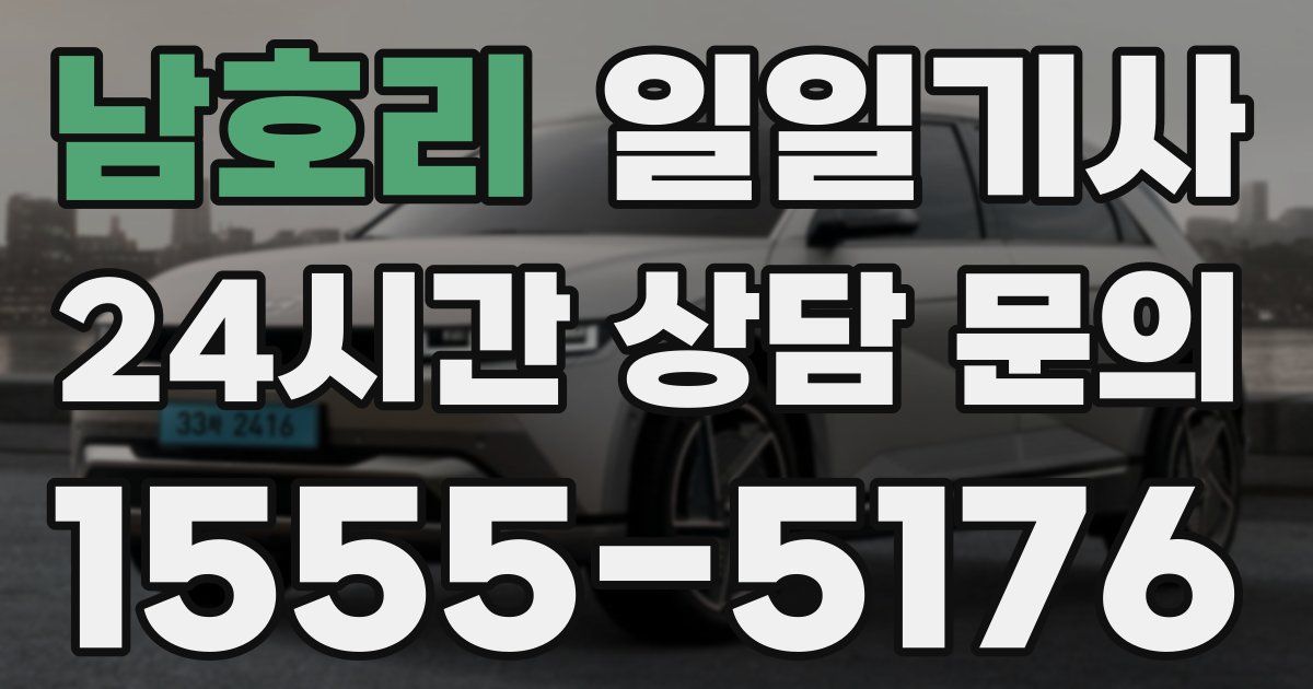 일일대리기사