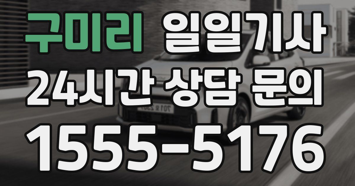 일일대리기사