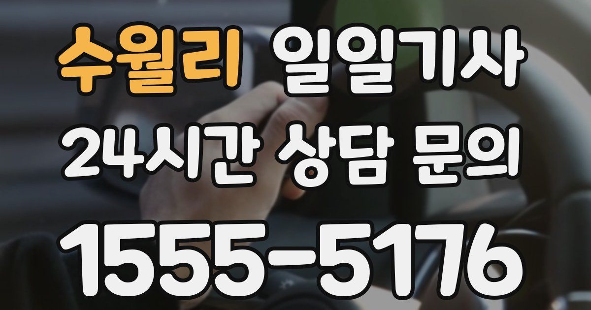 일일대리기사