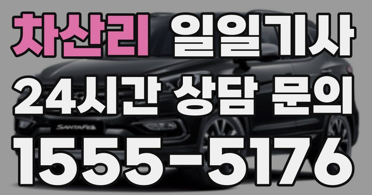 일일대리기사