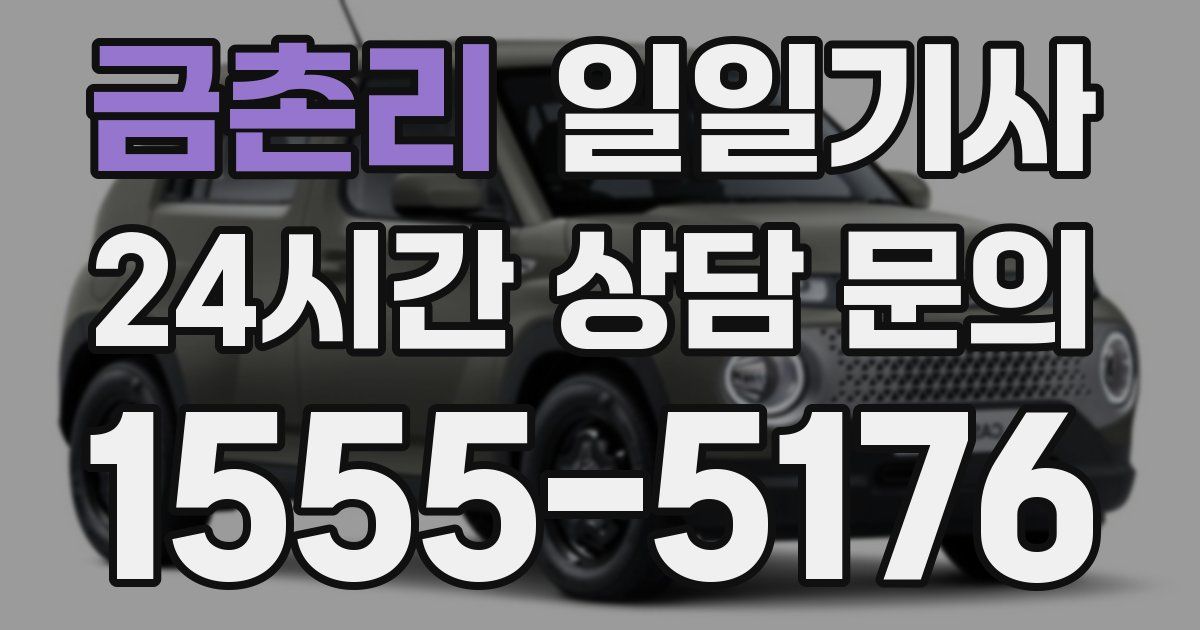 일일대리기사