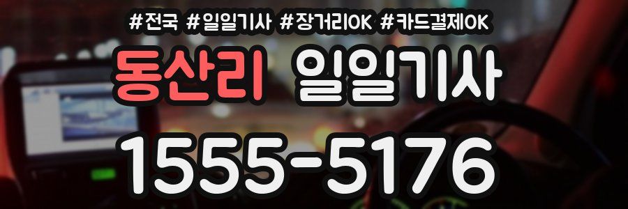 동산리 일일기사