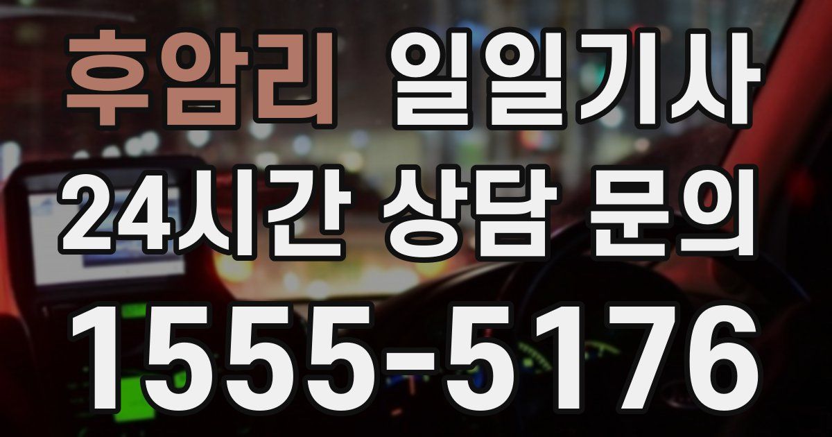 일일대리기사