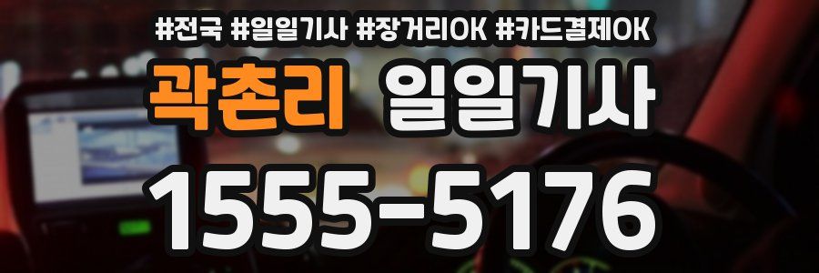 곽촌리 일일기사