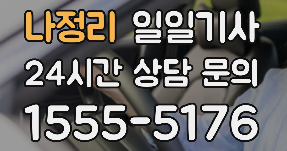 일일대리기사