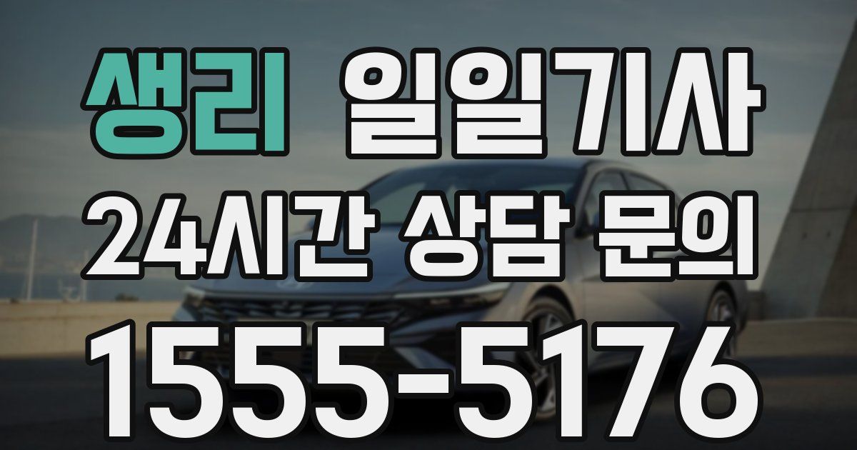 일일대리기사