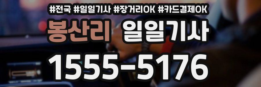 봉산리 일일기사