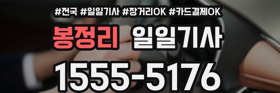 봉정리 일일기사