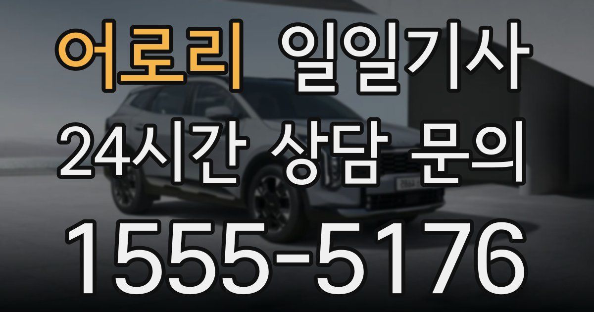 일일대리기사