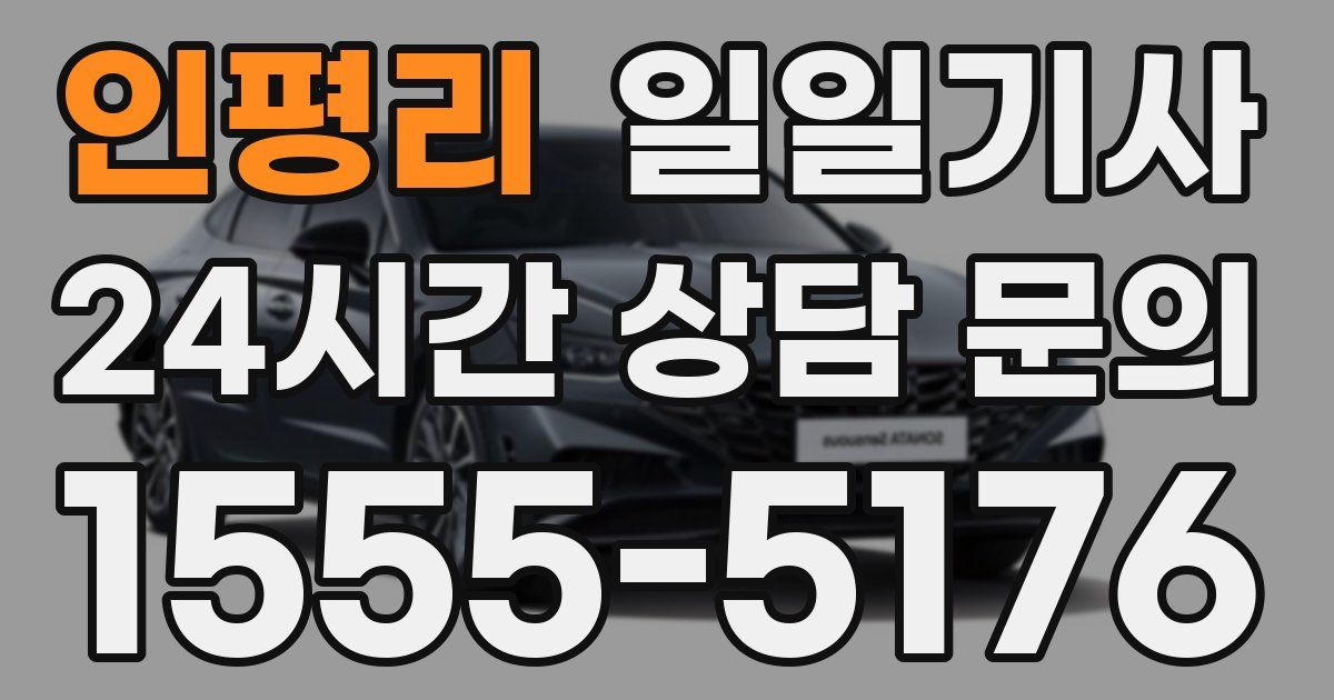 일일대리기사