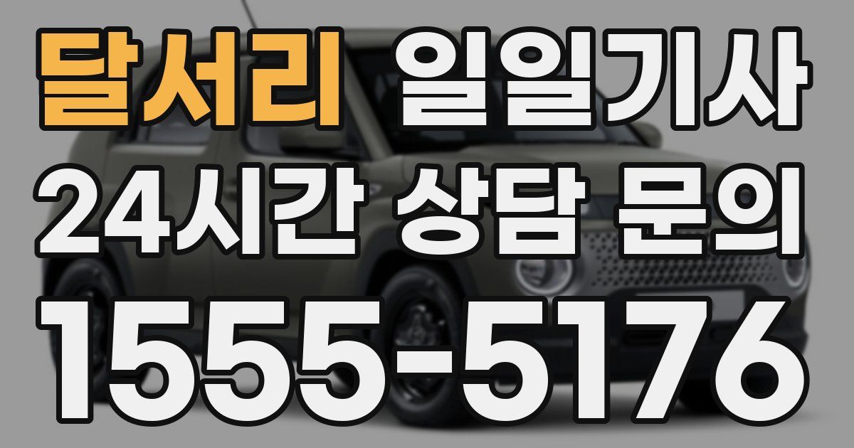 일일대리기사