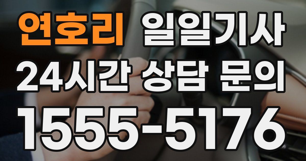 일일대리기사