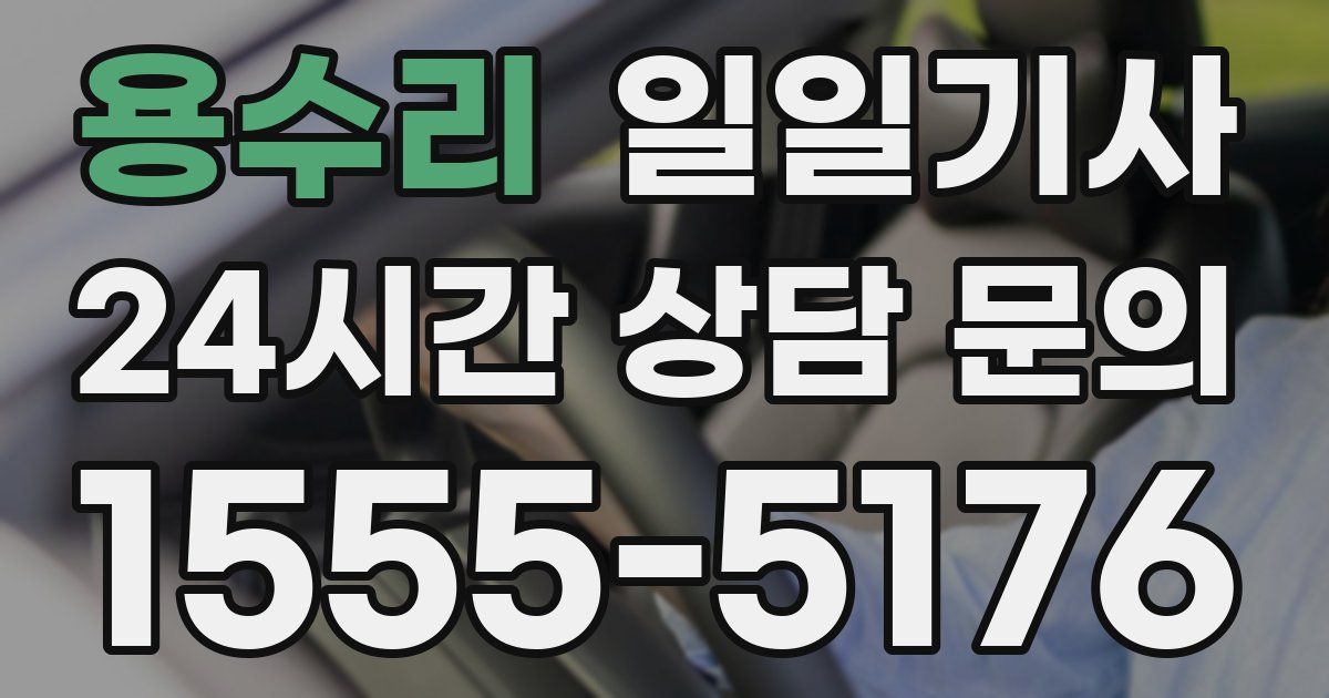 일일대리기사