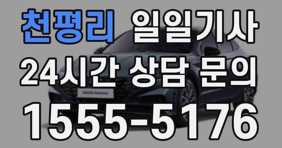 일일대리기사