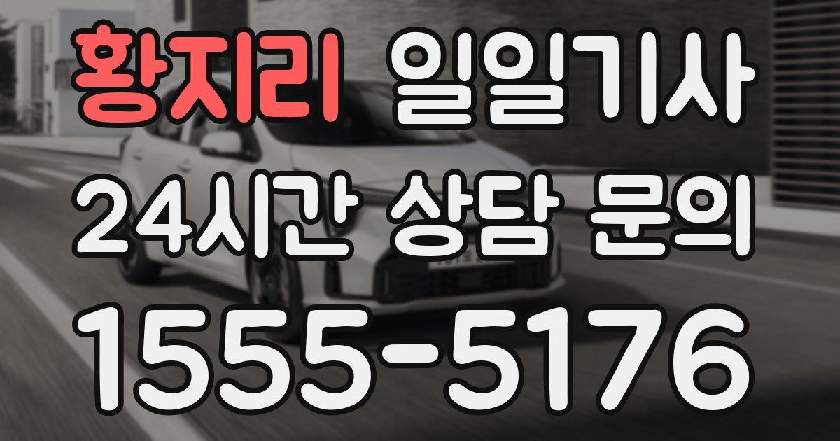 일일대리기사