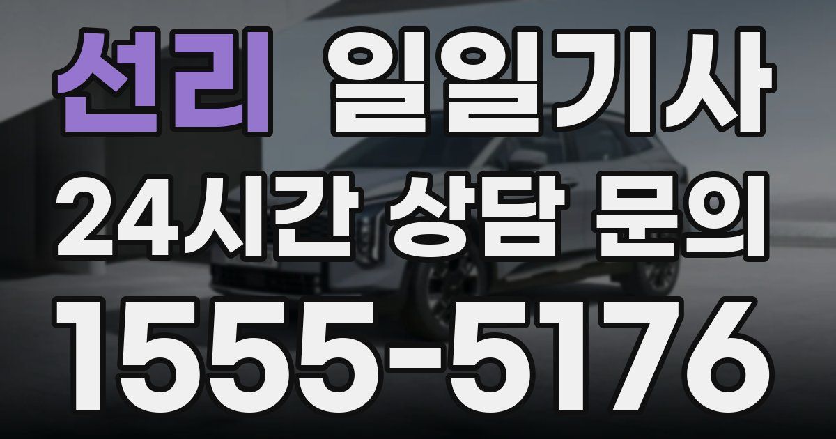 일일대리기사