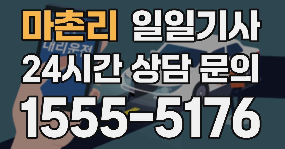 일일대리기사