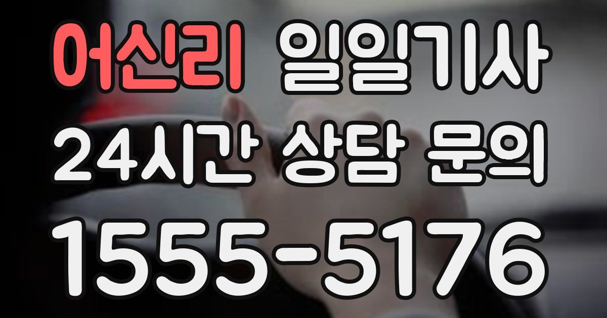 일일대리기사