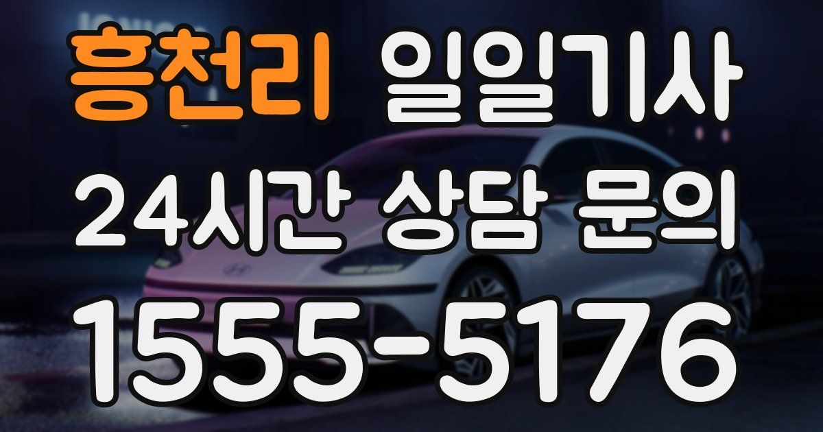 일일대리기사