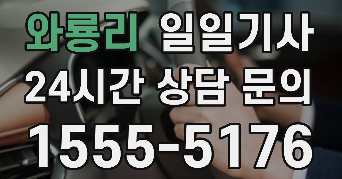 일일대리기사