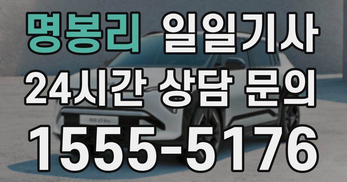 일일대리기사