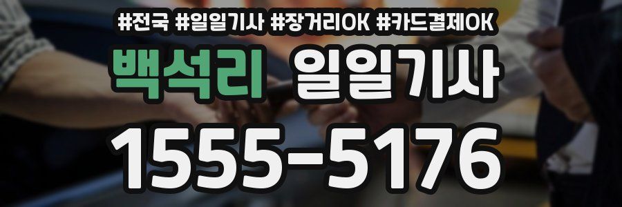 백석리 일일기사