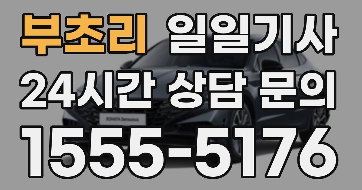 일일대리기사