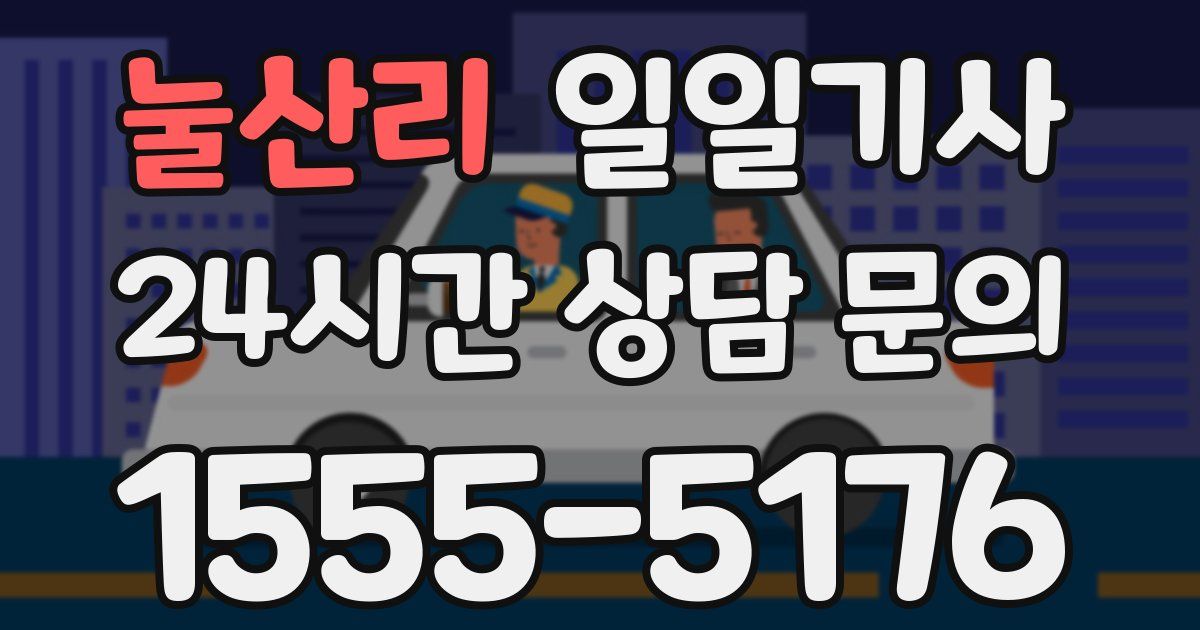일일대리기사
